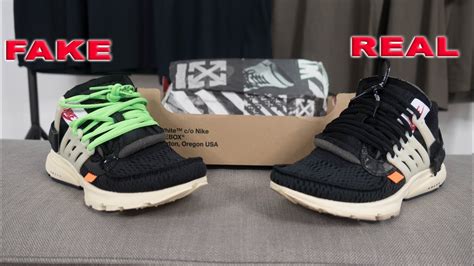 nike presto x off white real vs fake|nike presto off white release.